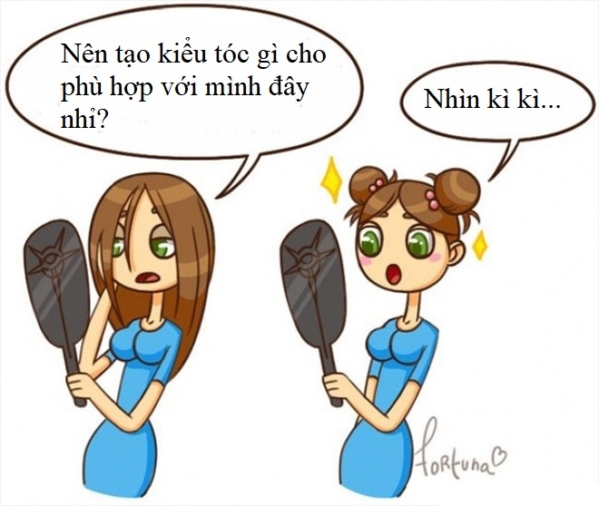 Những bức tranh chứng tỏ thế giới con gái thật rắc rối và khó hiểu