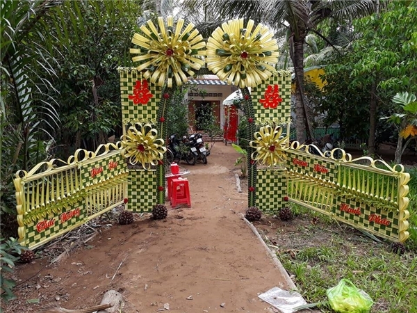 Những cổng cưới công phu đến ngỡ ngàng chỉ cần nhìn là mê