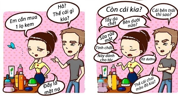 Những bức tranh chứng tỏ thế giới con gái thật rắc rối và khó hiểu