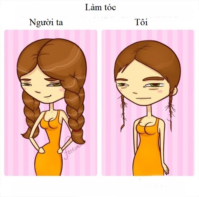 Những bức tranh chứng tỏ thế giới con gái thật rắc rối và khó hiểu