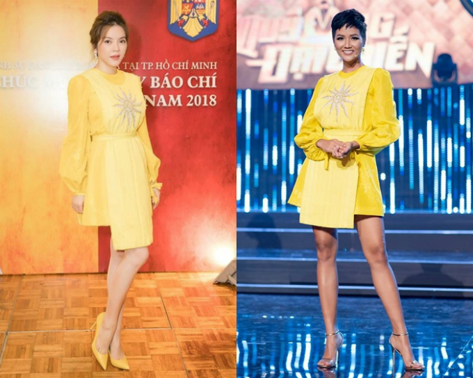 Khi sao Việt đụng hàng trang phục: ai đẹp hơn ai?