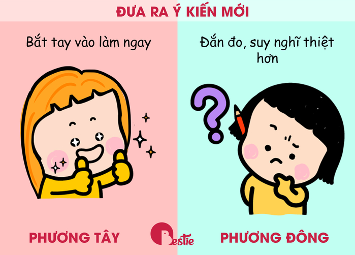 Bộ ảnh hài hước về sự khác biệt giữa phương Đông và phương Tây