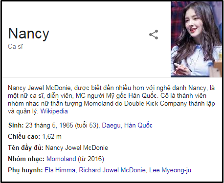 Idol Kpop bị nhầm lẫn thông tin trên Google một cách khôi hài