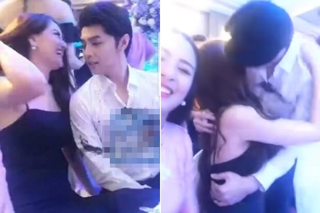 Cặp đôi Thịnh - Thúy bị đồn hẹn hò sau màn hôn nhau tại đám cưới Á hậu