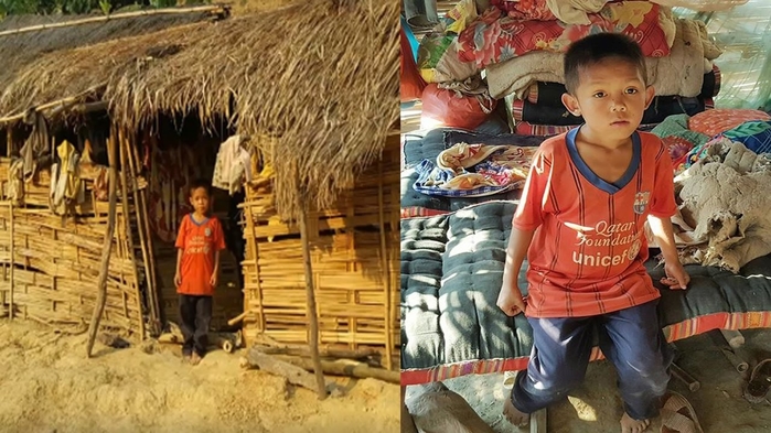 Cau be 8 tuoi don coi trong can nha hoang va cau chuyen co tich mang ten tinh ngươi