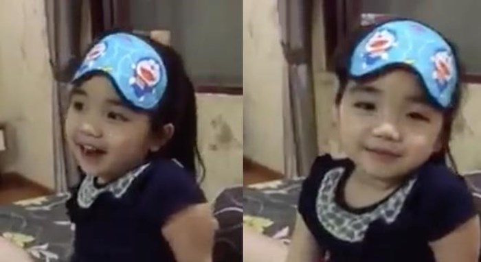 Cô bé đáng yêu cứ mãi giục bố lấy vợ xinh