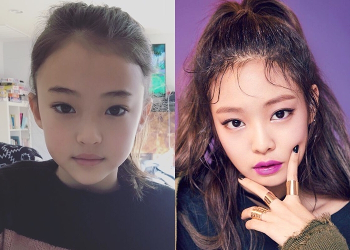 Cô bé được cho là hậu duệ trong tương lai của Jennie (BLACKPINK)