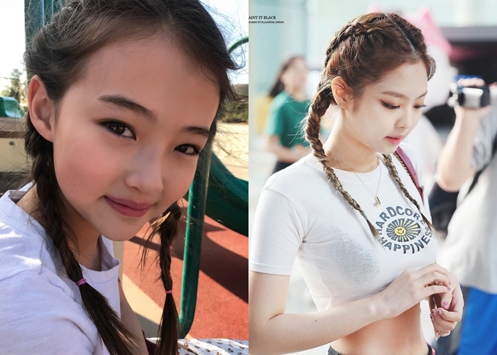 Cô bé được cho là hậu duệ trong tương lai của Jennie (BLACKPINK)