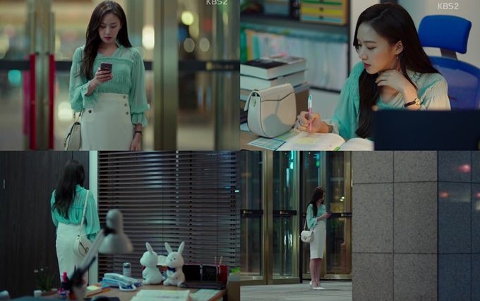 “Thư kí Kim” - Park Min Young trong phi mặc đồ đụng hàng toàn sao lớn