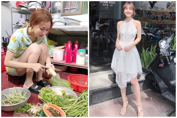 Hình ảnh khác nhau giữa ở nhà và lúc đi sự kiện của sao Việt