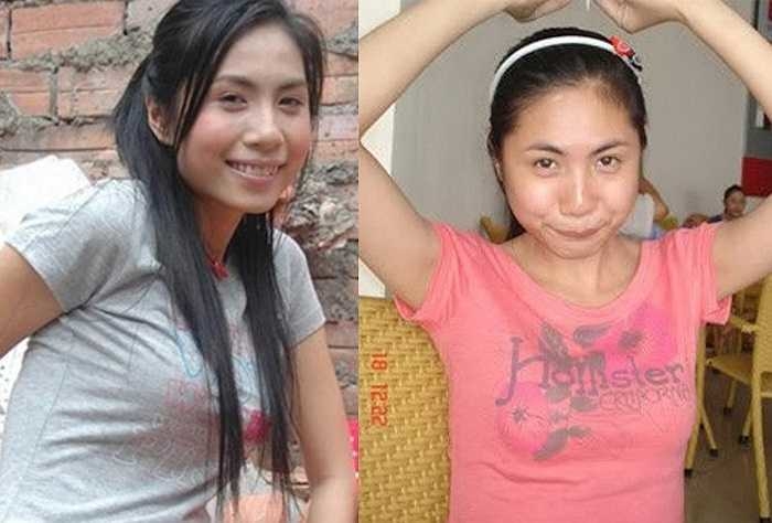 Hoang mang trước nhan sắc nguyên bản của mỹ nhân châu Á trước khi PTTM
