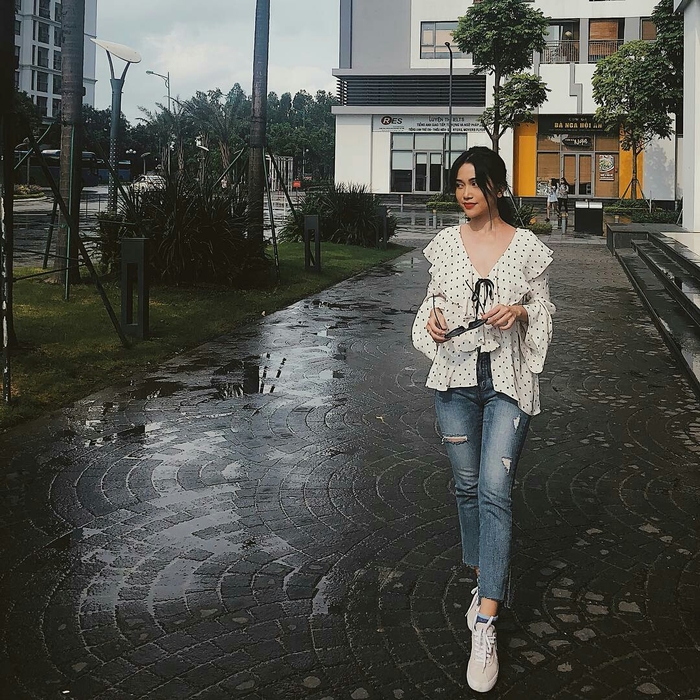 Học cách diện quần âu, quần jeans “chất như nước cất” như sao Việt