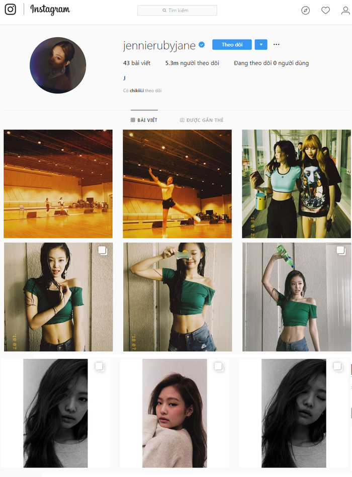 Jennie (Black Pink) gây sốt trên mạng xã hội vì khoe body siêu chuẩn