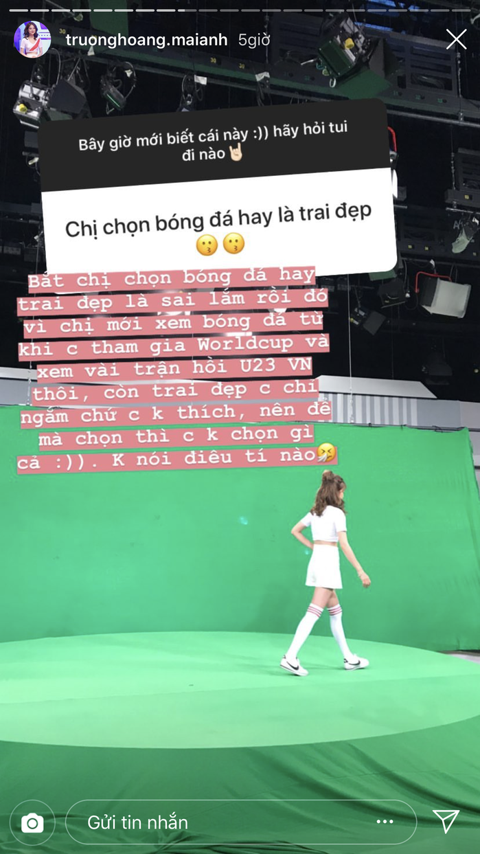 Câu trả lời vô cùng chất của hotgirl làm fan náo loạn Instagram