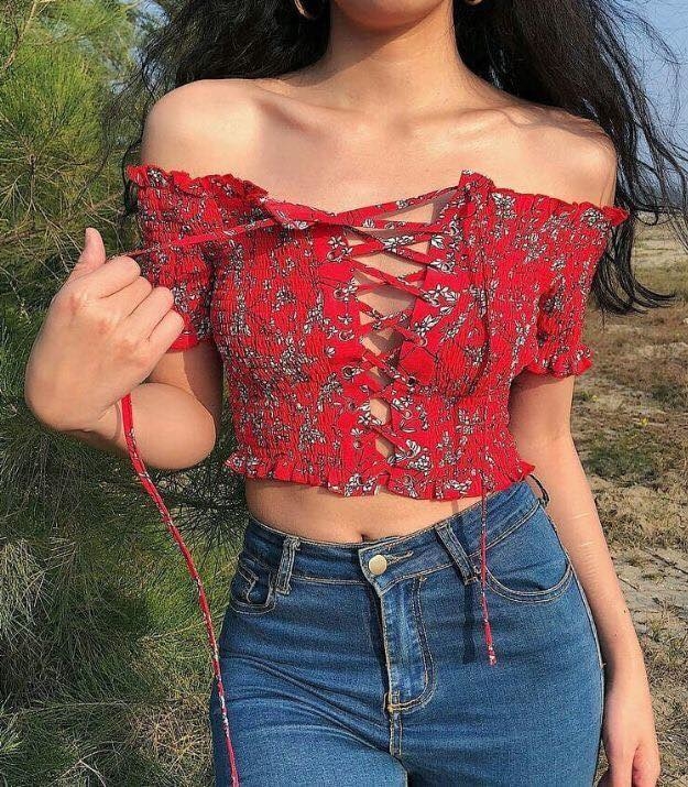 Những mẫu áo croptop đẹp cho bạn gái dù ngực to hay nhỏ