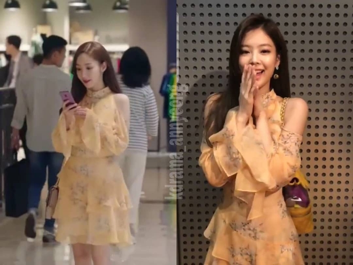 Park min Young va Jennie vo tinh dung vay ao: ke tam lang nguoi nua can