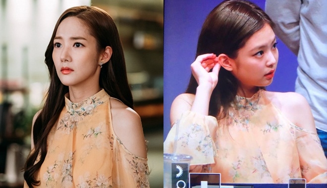 Park min Young va Jennie vo tinh dung vay ao: ke tam lang nguoi nua can