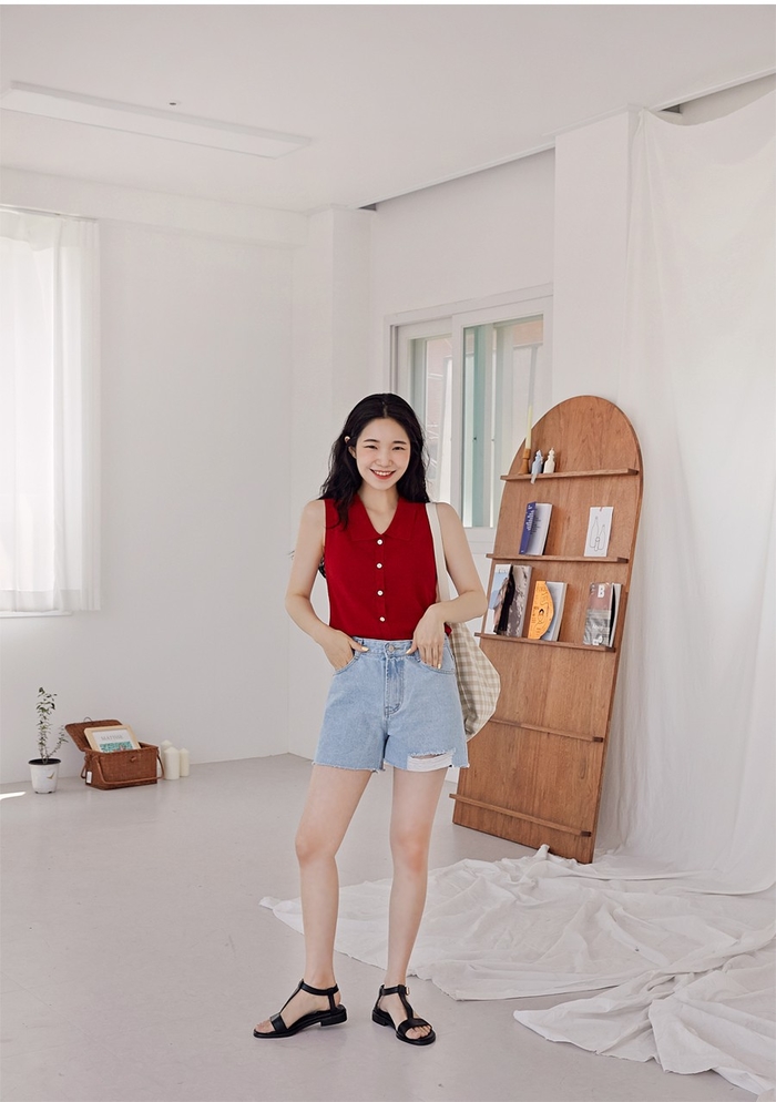 Qua rồi thời của quần 5cm, quần short dài mới là item được săn đón nhi