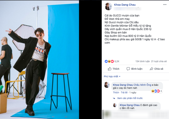 Sao Việt nói gì về clip Rich Kids khoe đồ hiệu?