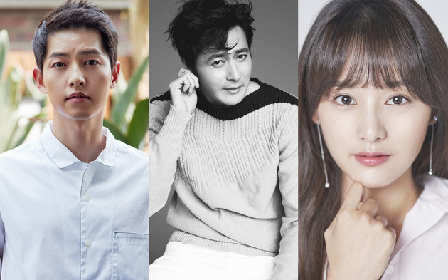 Song Joong Ki, Kim Ji Won và Jang Dong Gun cùng tham gia drama mới