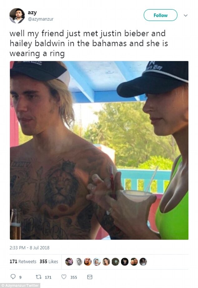 Sự thật ý nghĩa chiếc nhẫn cầu hôn của Justin Bieber