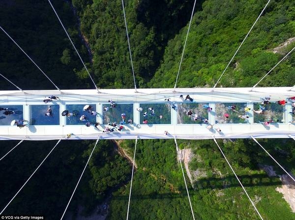 Top 5 cây cầu bằng kính trong suốt ngoạn mục choáng ngợp nhất thế giới