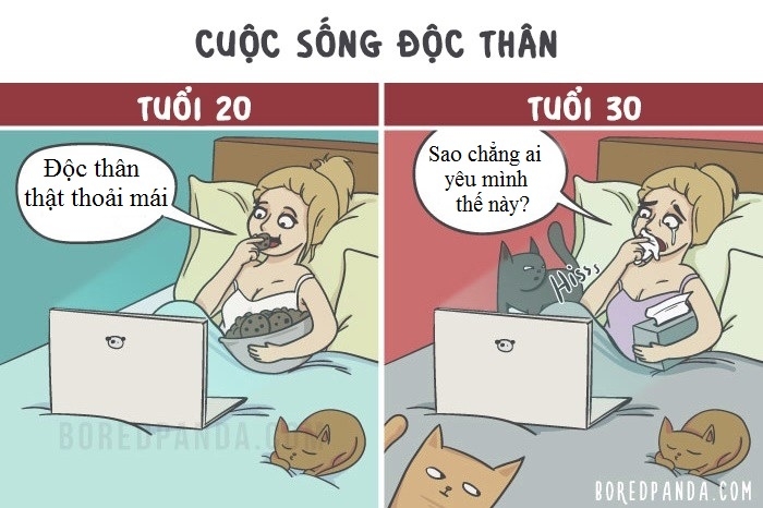 Những điều khác biệt ở tuổi 20 và 30, ai trải qua đều gật gù đồng ý