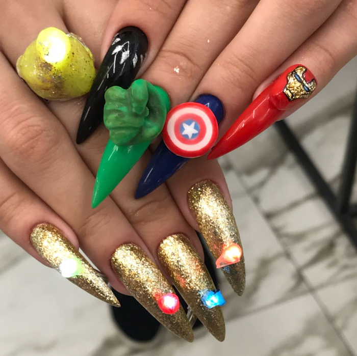 Những mẫu hot nail độc - dị khiến ai cũng há hốc mồm khi nhìn thấy