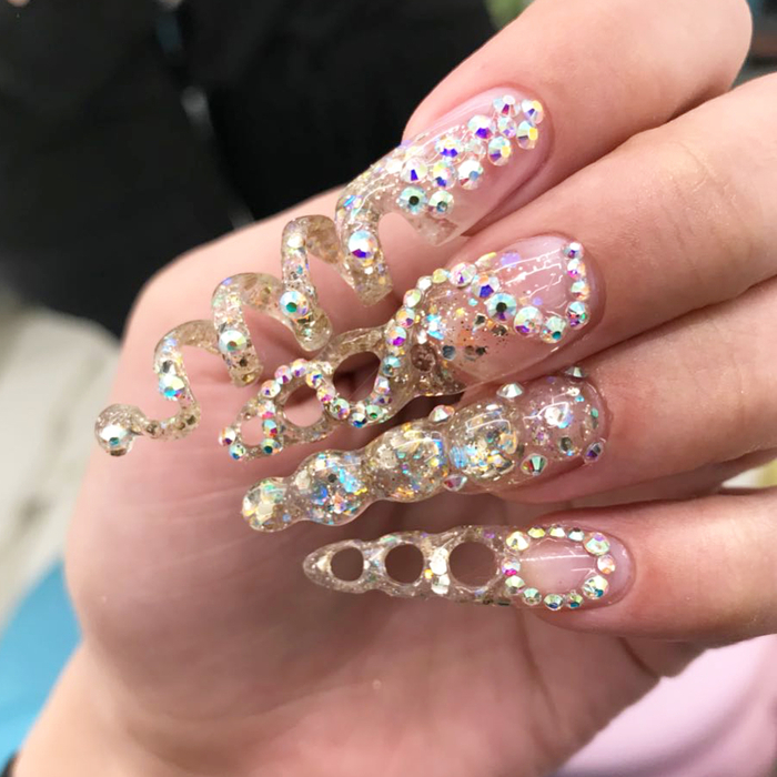 Những mẫu hot nail độc - dị khiến ai cũng há hốc mồm khi nhìn thấy
