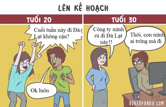 Những điều khác biệt ở tuổi 20 và 30, ai trải qua đều gật gù đồng ý