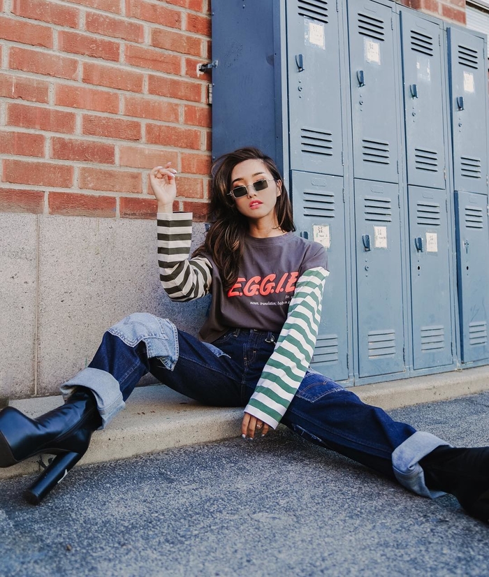4 co nang fashion blogger goc A co hang trieu luot theo doi tren mang xa hoi