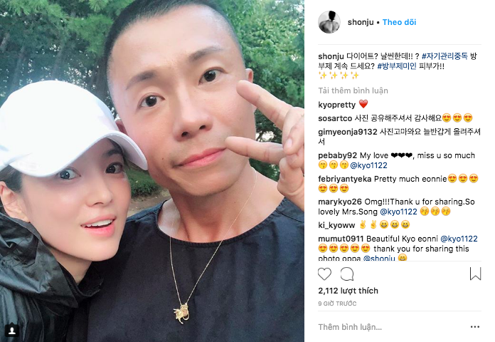 Cùng nhau comeback vợ chồng Song Song đồng loạt giảm cân