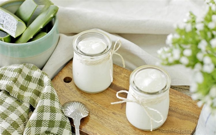 Bí kíp làm sữa chua nha đam siêu đơn giản vừa dẻo vừa cực ngon
