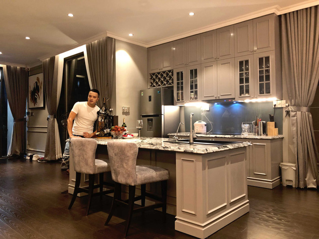 Cận cảnh ăn villa triệu đô rộng 315m2 của nam ca sĩ Cao Thái Sơn