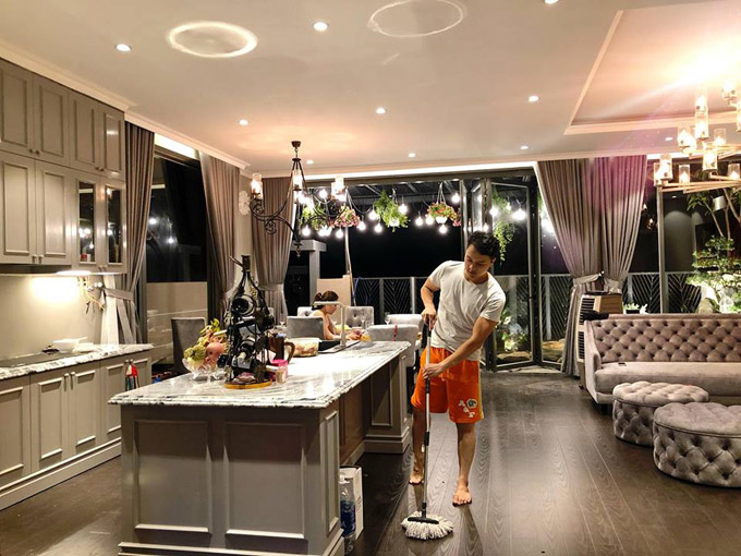 Cận cảnh ăn villa triệu đô rộng 315m2 của nam ca sĩ Cao Thái Sơn