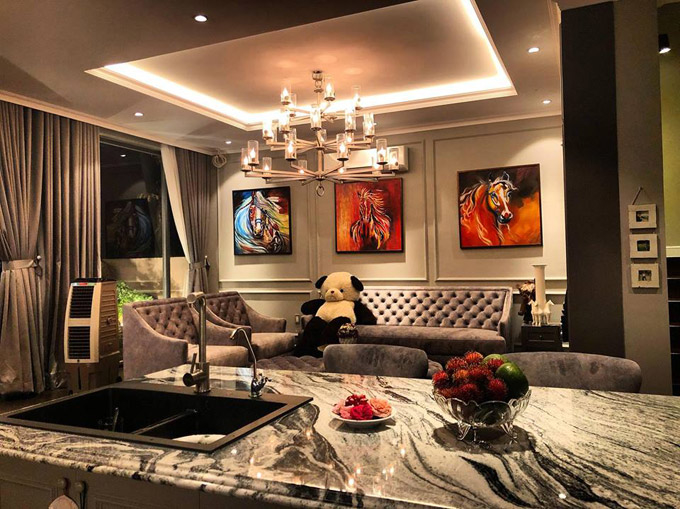 Cận cảnh ăn villa triệu đô rộng 315m2 của nam ca sĩ Cao Thái Sơn