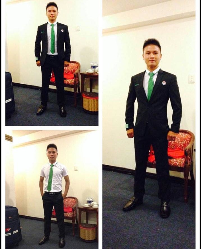 Chỉ mặc vest, đội tuyển U23 Việt Nam vẫn khiến fan girl liêu xiêu