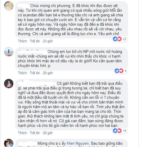 Nghe tin Nha Phuong ket hon cung Truong Giang, CDM tu hoi: chu se nam giu hanh phuc ma dung khong