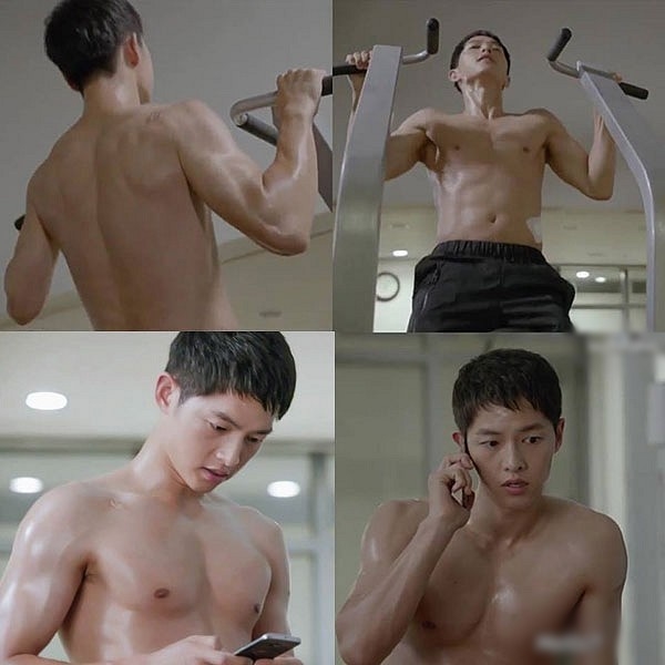 Đặt lên 'bàn cân' body bỏng mắt của dàn diễn viên nam Hậu duệ mặt trời