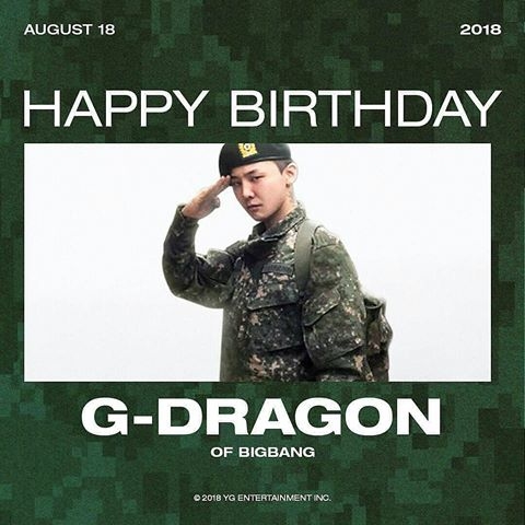 G-Dragon được V.I.P chúc mừng sinh nhật theo cách đặc biệt này