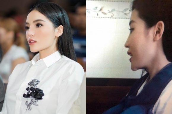 Hinh anh “phan chu” cua kỳ duyen va loat sao Vie khi phu nhan tham my