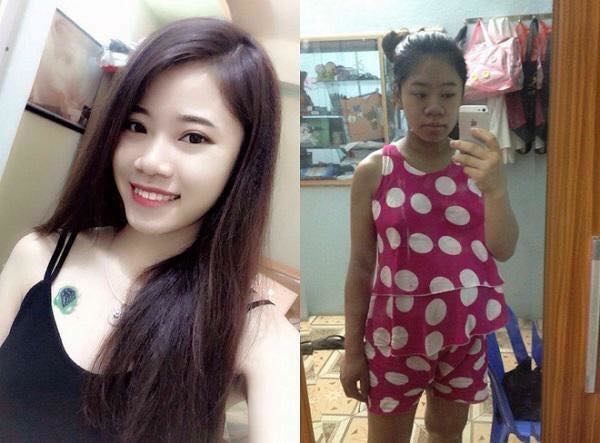Loat anh truoc va khi mang thai cua chi em moi thay phu nu hi sinh nhu the nao