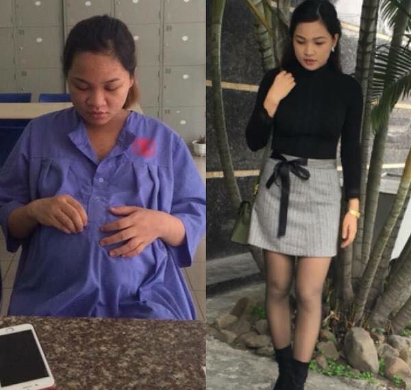 Loat anh truoc va khi mang thai cua chi em moi thay phu nu hi sinh nhu the nao