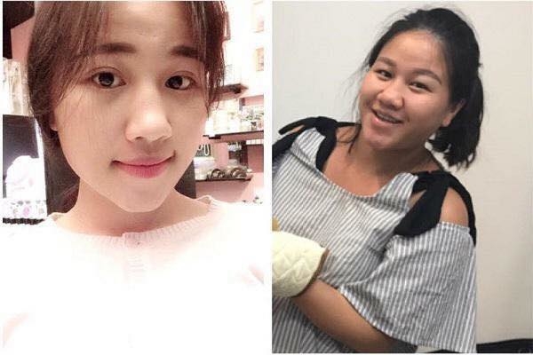 Loat anh truoc va khi mang thai cua chi em moi thay phu nu hi sinh nhu the nao
