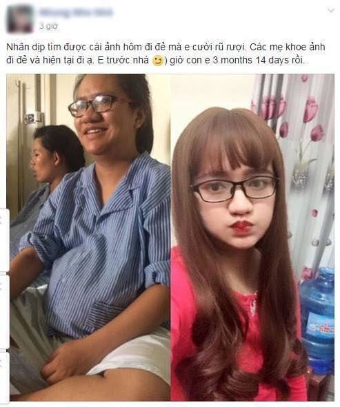 Loat anh truoc va khi mang thai cua chi em moi thay phu nu hi sinh nhu the nao