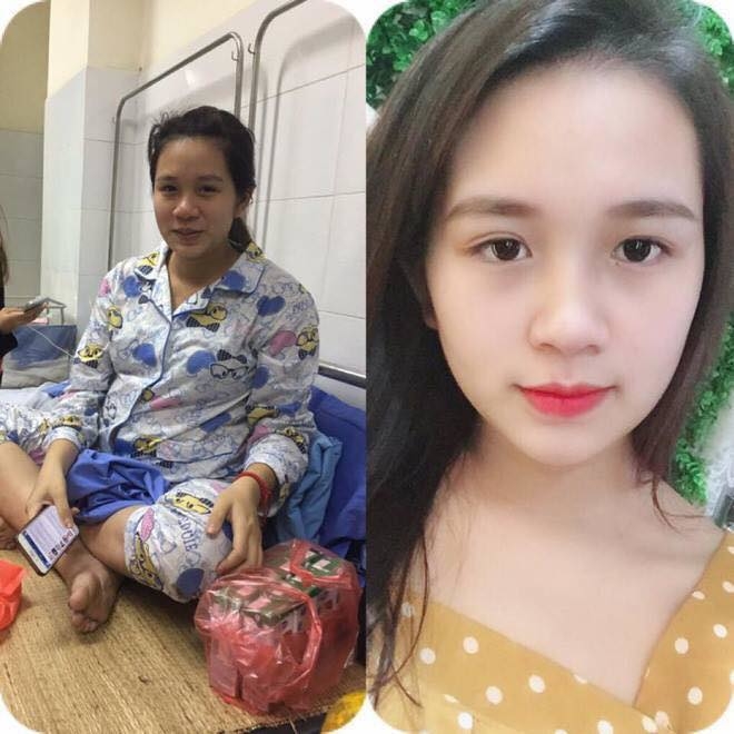 Loat anh truoc va khi mang thai cua chi em moi thay phu nu hi sinh nhu the nao