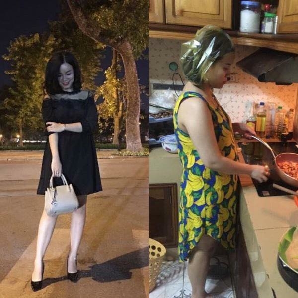 Loat anh truoc va khi mang thai cua chi em moi thay phu nu hi sinh nhu the nao
