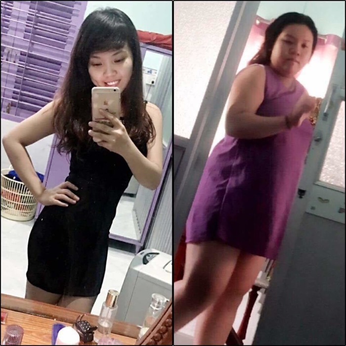 Loat anh truoc va khi mang thai cua chi em moi thay phu nu hi sinh nhu the nao