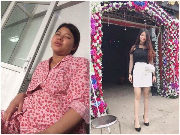 Loat anh truoc va khi mang thai cua chi em moi thay phu nu hi sinh nhu the nao