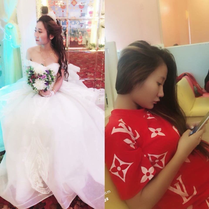 Loat anh truoc va khi mang thai cua chi em moi thay phu nu hi sinh nhu the nao